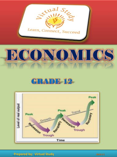 Economics G12 final